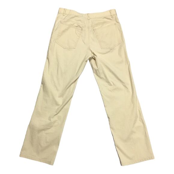 Theory Pants Slim‎ Straight Stretch Cream Beige Women's 2 Career Work Office - Picture 13 of 13